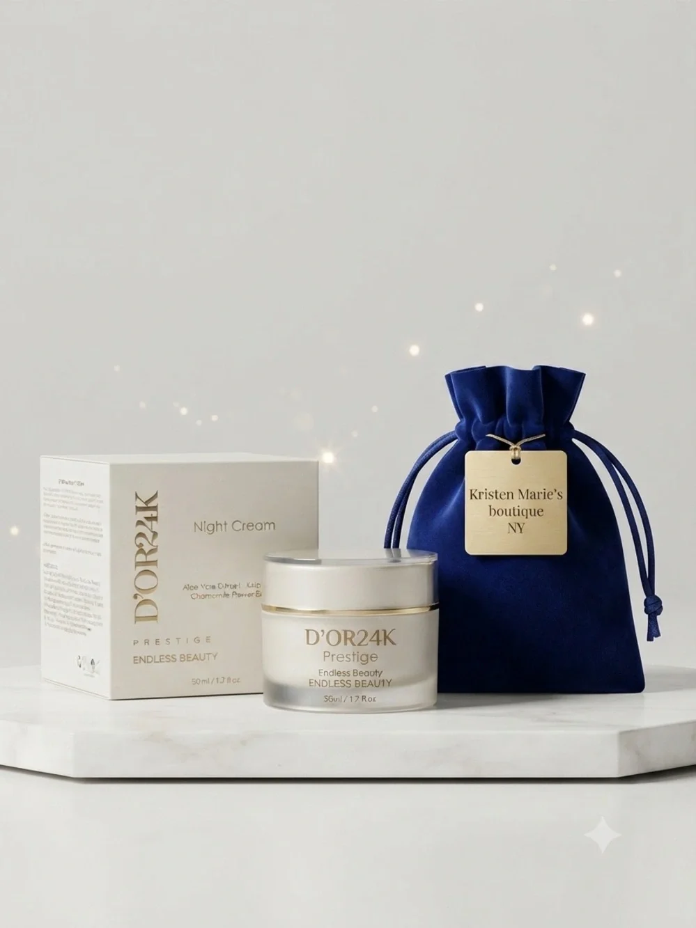 D'OR24K Prestige Endless Beauty Night Cream $495 & Beauty Gift Bag 🎁